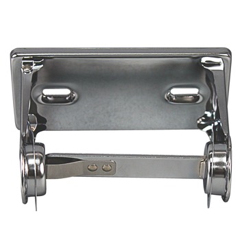 Impact 6.5 in. x 4.5 in. x 2.75 in. Single Roll Toilet Tissue Dispenser - Chrome (12/Carton)