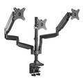  | Alera ALEAEMA3H AdaptivErgo 15.4 lbs. Capacity 360-Degree Rotation plus/-90-Degree Tilt 90-Degree Pan Triple Arm with USB for 32 in. Monitors - Black image number 1