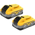 Batteries | Factory Reconditioned Dewalt DCBP520-2R (2) 20V MAX POWERSTACK 5 Ah Lithium-Ion Batteries image number 0
