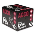 Office Jansan | ACCO A7072620B No. 2 Smooth Ideal Clamps - Silver (50/Box) image number 2