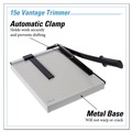 Arts & Crafts Supplies | Dahle 15E Vantage 12.25 x 15.75 Guillotine 15-Sheet Paper Trimmer/Cutter image number 2
