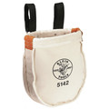 Cases and Bags | Klein Tools 5142 9 in. x 8 in. x 10 in. Loop Connection Canvas Utility Tool Bag image number 0