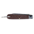 Knives | Klein Tools 1550-2 2-1/2 in. 2 Blade Steel Electricians Pocket Knife image number 2