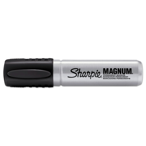  | Sharpie 44001 Magnum Permanent Marker, Broad Chisel Tip, Black image number 0