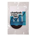 Office Jansan | Chartpak BG1251M 0.13 in. x 27 ft. 1 in. Core Graphic Chart Tapes - Matte Black (1-Roll) image number 2