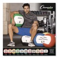 Toys | Champion Sports RPX8 Rhino Promax 8 lbs. Medicine Ball - Yellow image number 3