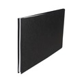 Office Jansan | ACCO A7047071A 11 in. x 17 in. 3 in. Capacity Two-Piece Prong Fastener Pressboard Report Cover with Tyvek Reinforced Hinge - Black image number 1