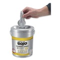 Cleaning & Janitorial Supplies | GOJO Industries 6396-06 10-1/2 in. x 12-1/4 in. Scrubbing Towels, Hand Cleaning - Fresh Citrus (6/Carton) image number 3