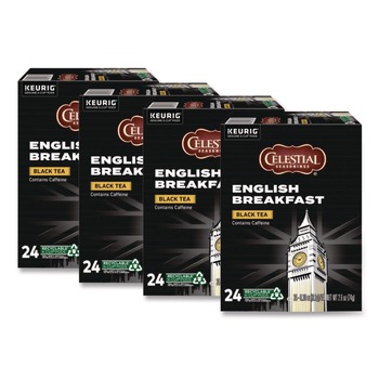 Celestial Seasonings Black Tea K-Cups - English Breakfast (96/Carton)