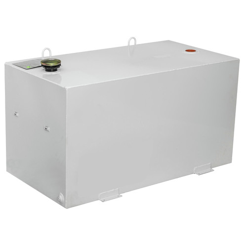 Liquid Transfer Tanks | JOBOX 551980D 96 Gallon Rectangular Steel Liquid Transfer Tank - White image number 0