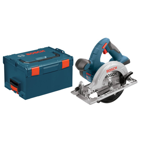 Circular Saws | Bosch CCS180BL 18V 6-1/2 in. Circular Saw (Tool Only) with L-Boxx-2 and Exact-Fit Tool Insert Tray image number 0