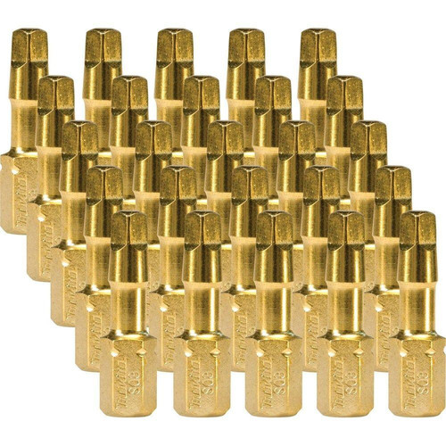 Bits and Bit Sets | Makita B-44747 Impact GOLD #2 Square Insert Bits (25-Pack) image number 0