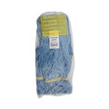 New Year New Savings! Save $25 off $150 | Boardwalk BWK501BL 5 in. Headband Super Loop Wet Mop Head - Small, Blue (12/Carton) image number 1