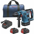 Rotary Hammers | Factory Reconditioned Bosch GBH18V-34CQB24-RT 18V Brushless Lithium-Ion 1-1/4 in. Cordless PROFACTOR SDS-Plus Bulldog Rotary Hammer Kit with 2 Batteries (8 Ah) image number 0