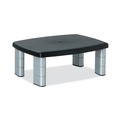 Office Jansan | 3M MS80B 15 in. x 12 in. x 2.63 in. to 5.78 in. 80-lb. Capacity Adjustable Monitor Stand - Black/Silver image number 0