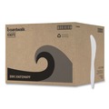 Just Launched | Boardwalk BWKKNIFEMWPP Mediumweight Polypropylene Knife - White (1000/Carton) image number 1