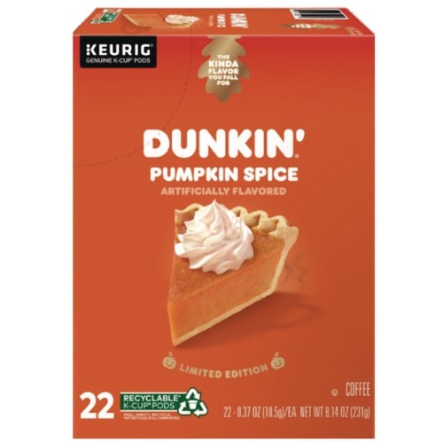 Food Service | Keurig 5000364868 K-Cup Pods - Pumpkin Spice (22/Box) image number 0