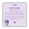 Hand Soaps | Method MTH00031 12 oz. Pump Bottle Gel Hand Wash - French Lavender (6/Carton) image number 1