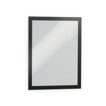 Durable DURAFRAME MAGNETIC Sign Holder Frame 13.39 x 17.87 Black Frame 2/Pack