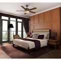 Ceiling Fans | Casablanca 55006 Ainsworth Gallery 60 in. Traditional Onyx Bengal Distressed Walnut Indoor Ceiling Fan image number 10