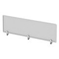 Office Furniture Accessories | Alera ALEPP6518 65 in. x 18 in. Polycarbonate Privacy Panel - Silver image number 2