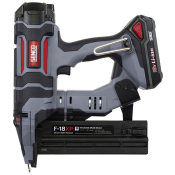 Factory Reconditioned SENCO F-18XP 18V Lithium-Ion 2-1/8 in. Cordless 18 Gauge Brad Nailer Kit (1.5 Ah)