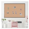 Office & Office Supplies | U Brands 2882U00-01 72 in. x 48 in. Cork Bulletin Board - Tan Surface/Black Aluminum Frame image number 2