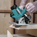 Circular Saws | Factory Reconditioned Makita XSS01T-R 18V LXT 5 Ah Cordless Lithium-Ion 6-1/2 in. Circular Saw Kit image number 13