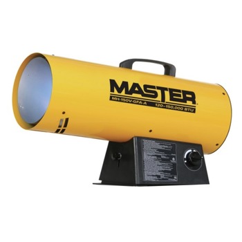 Master 150000 BTU Propane LP Variable Output Portable Gas Forced Air Heater