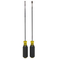 Screwdrivers | Klein Tools 85072 2-Piece Long Blade Slotted and Phillips Screwdriver Set image number 2