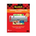  | Scotch TP5854-50 5 mil 9 in. x 11.5 in. Laminating Pouches - Gloss Clear (50/Pack) image number 0
