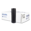 Trash Bags | Inteplast Group S334016K 33 in. x 40 in. 16 mic 33 Gallon High-Density Commercial Can Liners - Black (250/Carton) image number 0