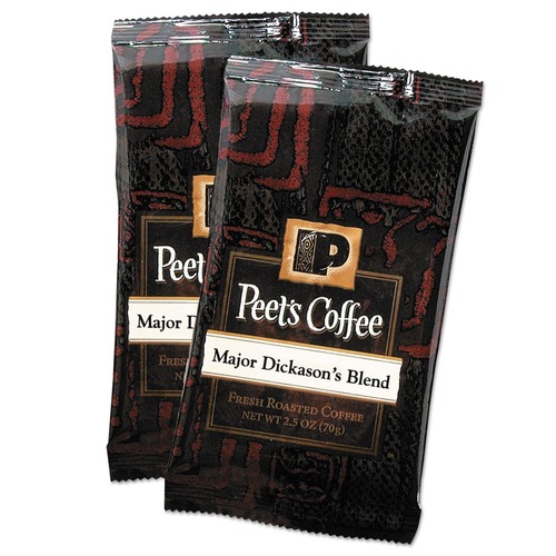 Peet's Coffee & Tea 504916 2.5 oz. Major Dickason's Blend Coffee Fraction Packs (18/Box) image number 0