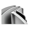 Office Jansan | Deflecto 400003 12 x 9.69 x 7.11 Standing Letter Size Desk File Organizer - Gray image number 2
