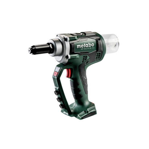 Air Riveters | Metabo 619002890 NP 18 LTX BL 5.0 18V 3/16 in. Cordless Blind Riveting Gun (Tool Only) image number 0