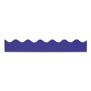 Pacon 2.25 in. x 50 ft. Bordette Decorative Border - Royal Blue (1-Roll)