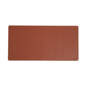 Smead 31.5 in. x 15.7 in. Vegan Leather Desk Pads - Brown