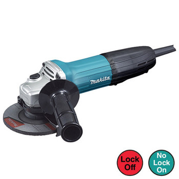 Factory Reconditioned Makita 6 Amp Compact 4-1/2 in. Corded Paddle Switch Angle Grinder with AC/ DC Switch