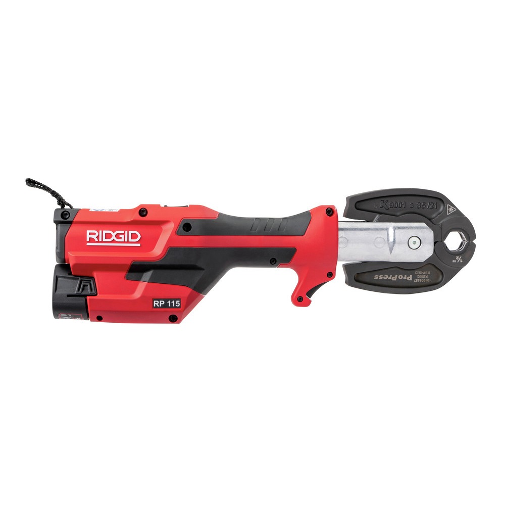 Ridgid RP 115 LithiumIon Cordless Mini Press Tool with ProPress Jaws