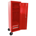 Tool Storage Accessories | Homak RD08019602 19 in. H2Pro Series Full-Height Side Locker (Red) image number 1