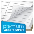 Office Jansan | Ampad 20-806R Gold Fibre 6 in. x 9 in. Spiral Steno Book - Gregg, Green/Gold Cover/White Pad (100 Sheets/Pad) image number 4
