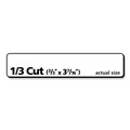  | PRES-a-ply 30632 0.66 in. x 3.44 in. Labels - White (30/Sheet, 50 Sheets/Box) image number 3