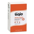 Hand Soaps | GOJO Industries 7255-04 2000 mL NATURAL ORANGE Pumice Hand Cleaner Refill - Citrus Scent (4/Carton) image number 1