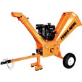 Chipper Shredders | Power King PK0915-EH 14 HP Powered by KOHLER CH440 Engine 5 in. Chipper Shredder with Extra Steel Blades/All-Weather Protective Cover/Wheel Base Extension Kit/Tow Bar image number 2