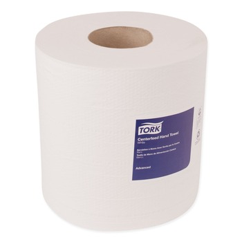 Tork 120932 Centerfeed 7.6 x 11.8 2-Ply Hand Towel - White (6/Carton)