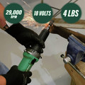 Metabo HPT GP18DAQ4M MultiVolt 18V Brushless Lithium-Ion 2 in. Cordless Die Grinder (Tool Only) image number 4