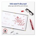 Office Jansan | Avery 08887 Broad Chisel Tip Large Desk-Style MARKS A LOT Permanent Marker - Red (1-Dozen) image number 5