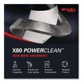 Percentage Off | WypAll 41044 11.1 in. x 16.8 in. BRAG Box HYDROKNIT X80 Cloths - White (160/Carton) image number 7