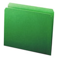 Office Jansan | Smead 12110 Colored File Folders with Reinforced 1/3-Cut Top Straight Tabs - Letter, Green (100/Box) image number 2