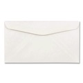 Office Jansan | Quality Park QUA90090 #9 Commercial Flap Gummed Closure 3.88 in. x 8.88 in. Business Envelope - White (500/Box) image number 2